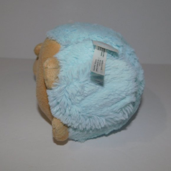 Ganz 8" Plush Blue Musical Belly Bright Stuffed Light Up Hedgehog Lovey Baby - Picture 11 of 11